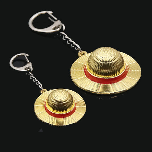 Luffy Hat Keychain