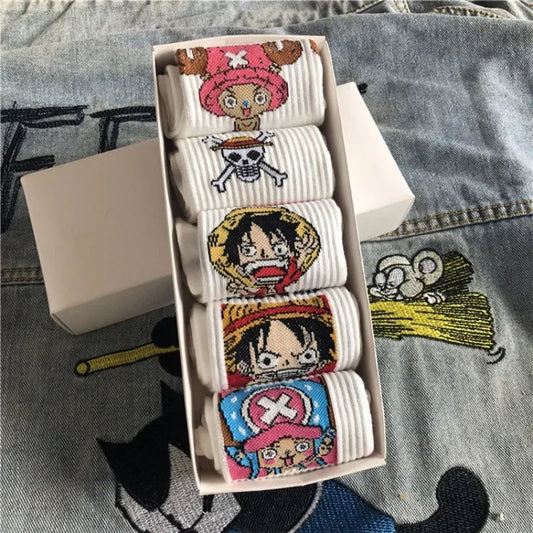 One Piece Socks 5x Pack